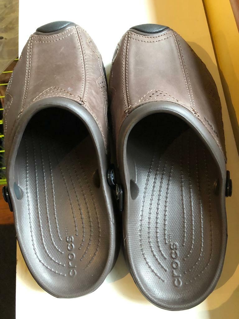 leather crocs uk